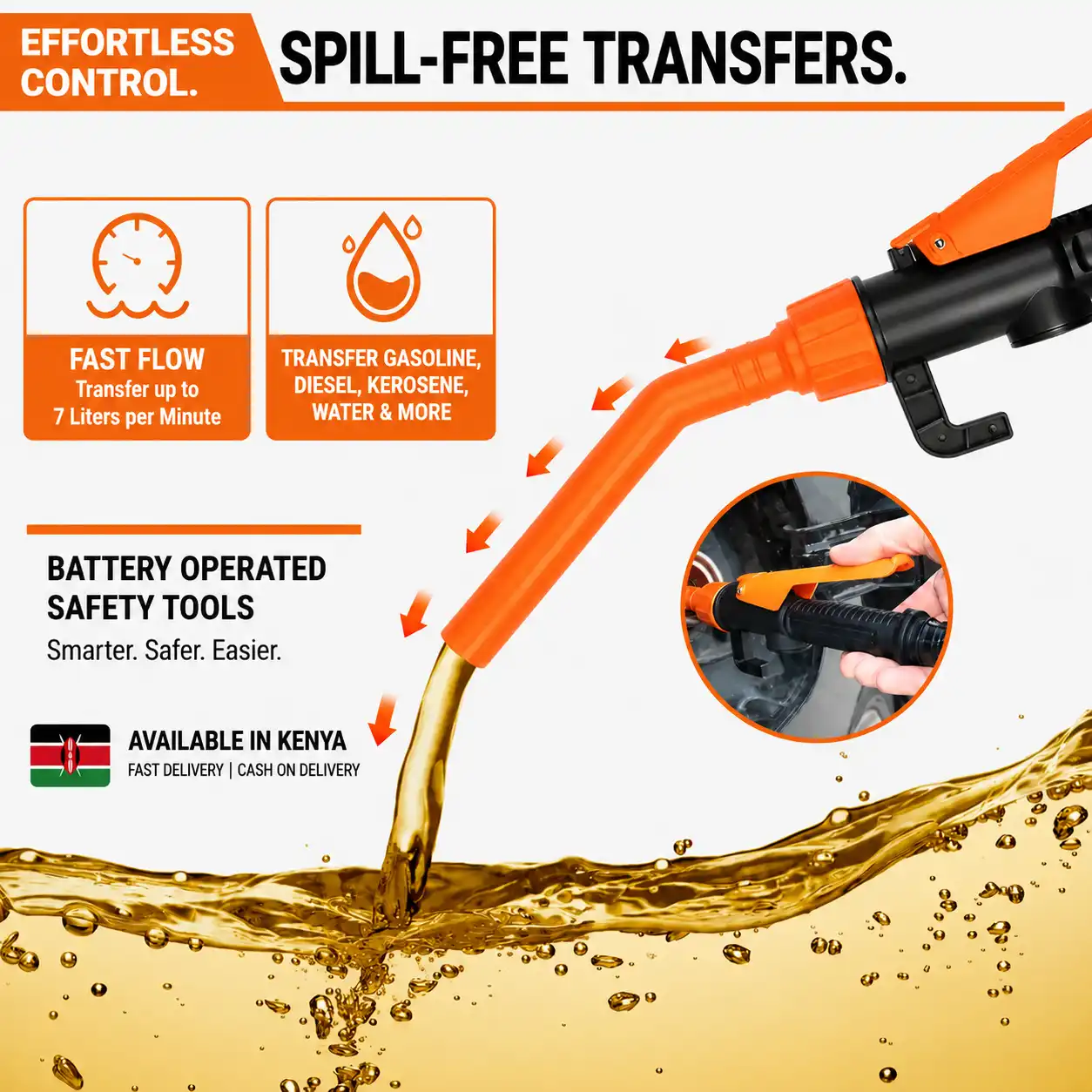 Flow control nozzle