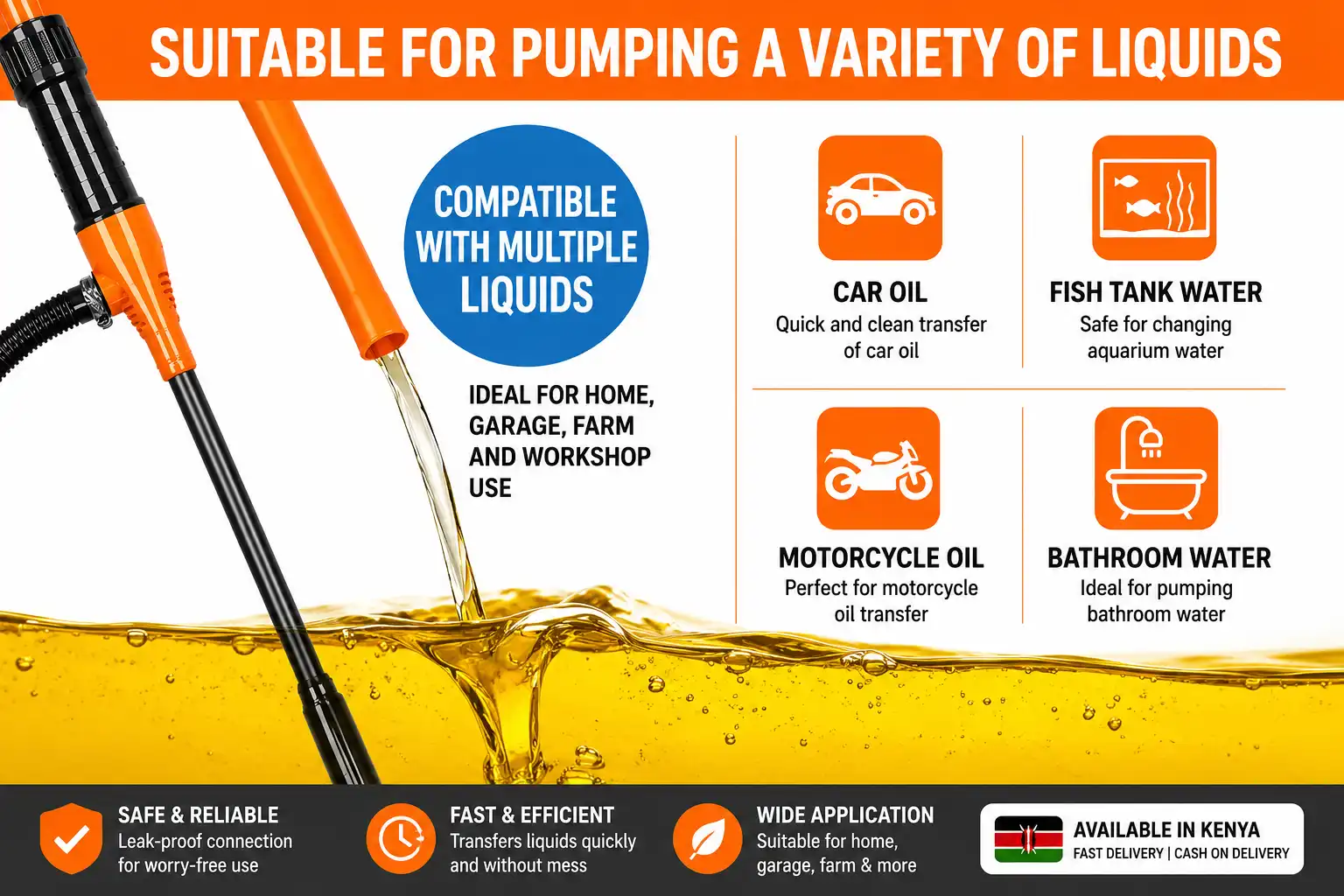 Liquid transfer use cases